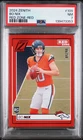 2024 PANINI ZENITH RED ZONE-RED #109 BO NIX ROOKIE RC 6/50 PSA 7