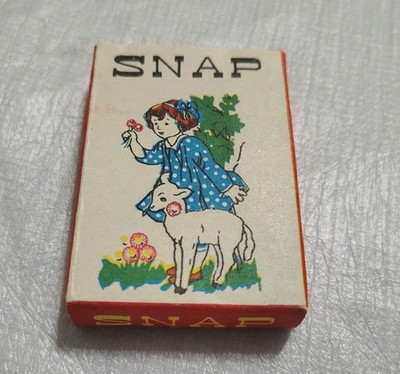 Vintage Snap Playing Cards Made in Hong Kong  New Old  Stock Mini cards 