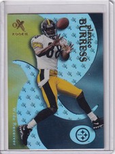 PLAXICO BURRESS 2000 EX2000 ROOKIE CARD #141 SERIAL #810/1500