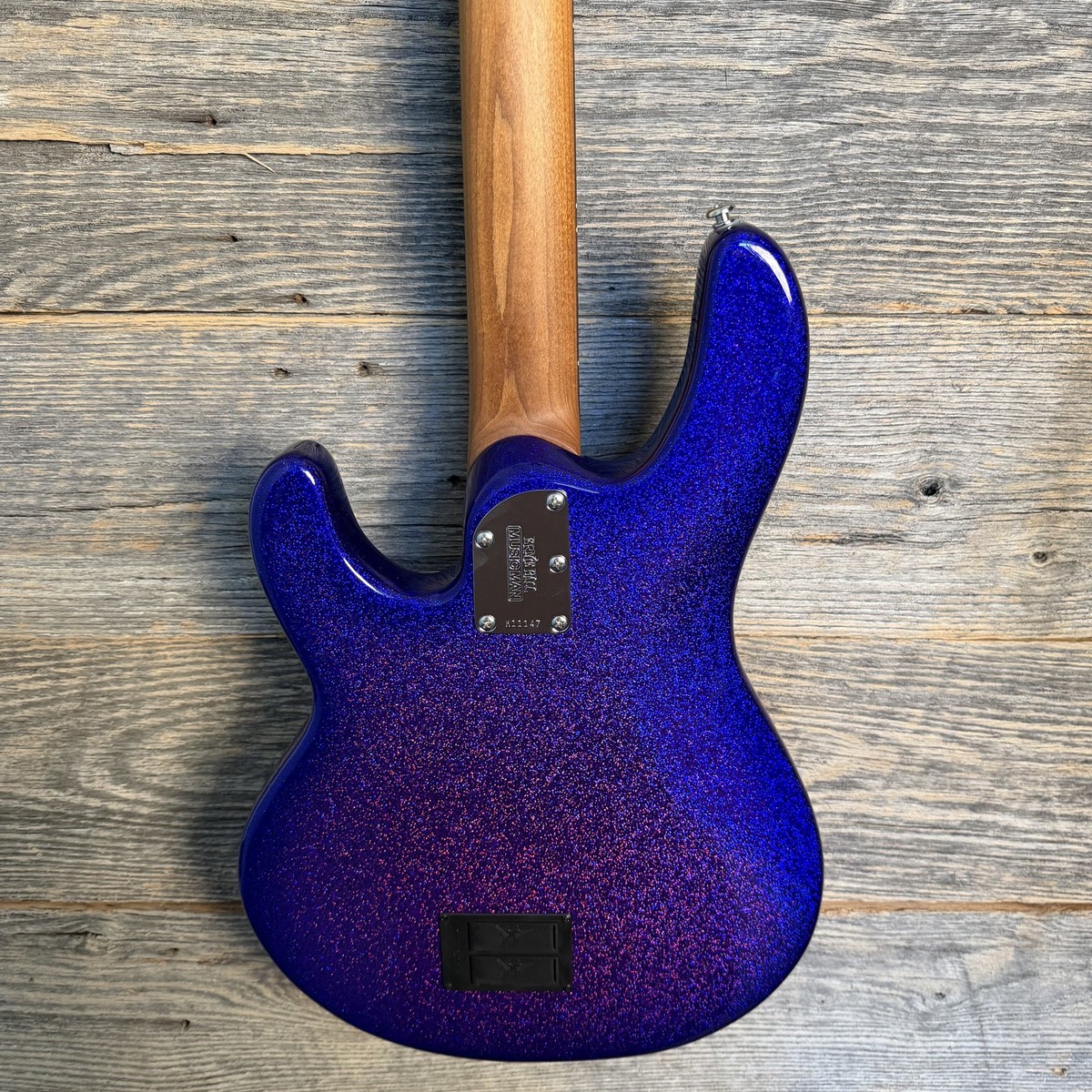 Ernie Ball Music Man StingRay Special Bass Guitar - Violet Sparkle