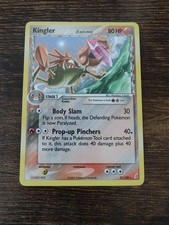Kingler 22/100 Ex Crystal Guardians Non Holo Pokemon Card