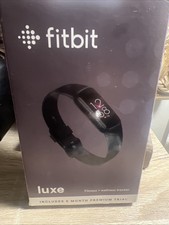 Fitbit Luxe Fitness/Wellness Tracker GPS Stress Management Black/Graphite