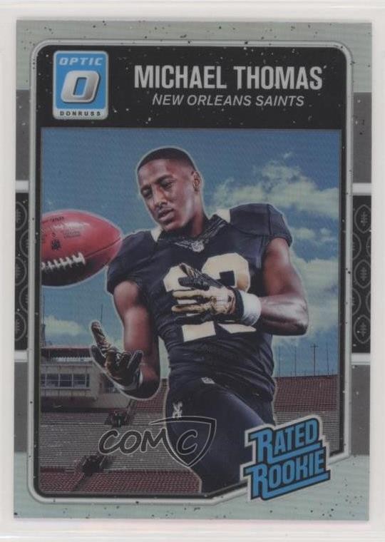 2016 Donruss Optic Rated Rookie Holo Michael Thomas #186 Rookie RC pn2