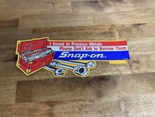Vintage Snap-on Tools Sticker I Invest In Precious Metal Dont Ask To Borrow Vintage Snap-on Tools Sticker I Invest In Precious Metal Dont Ask To Borrow