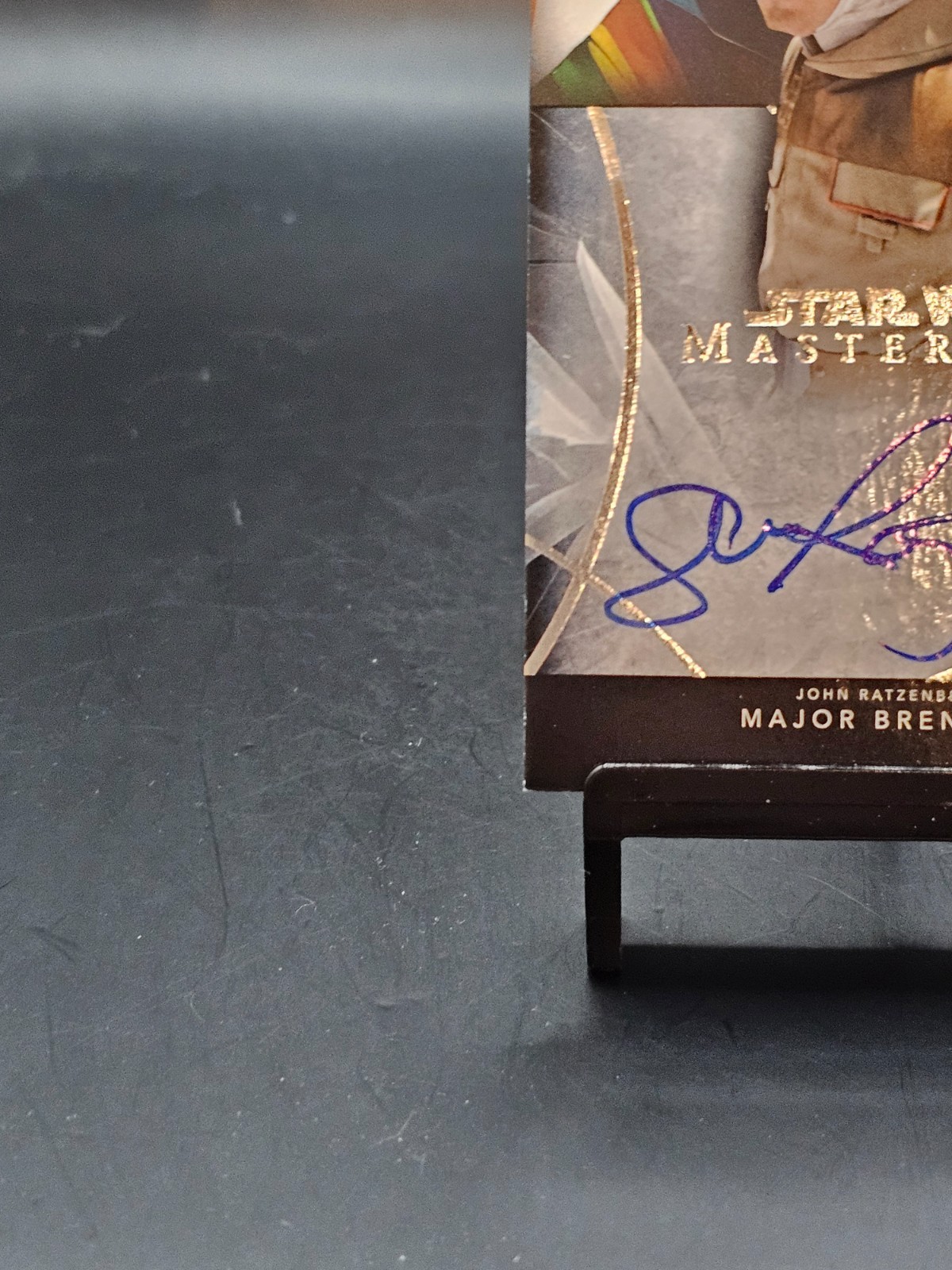 2024 Topps Star Wars Masterwork John Ratzenberger Major Bren Derlin Auto #A-JR view 4