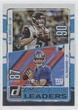 2016 Donruss League Leaders Holo 33/100 Blake Bortles Eli Manning #15 0v0