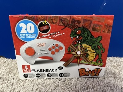 AtGames Flashback Blast! Centipede 20 Built In Video Games Wireless HDMI New