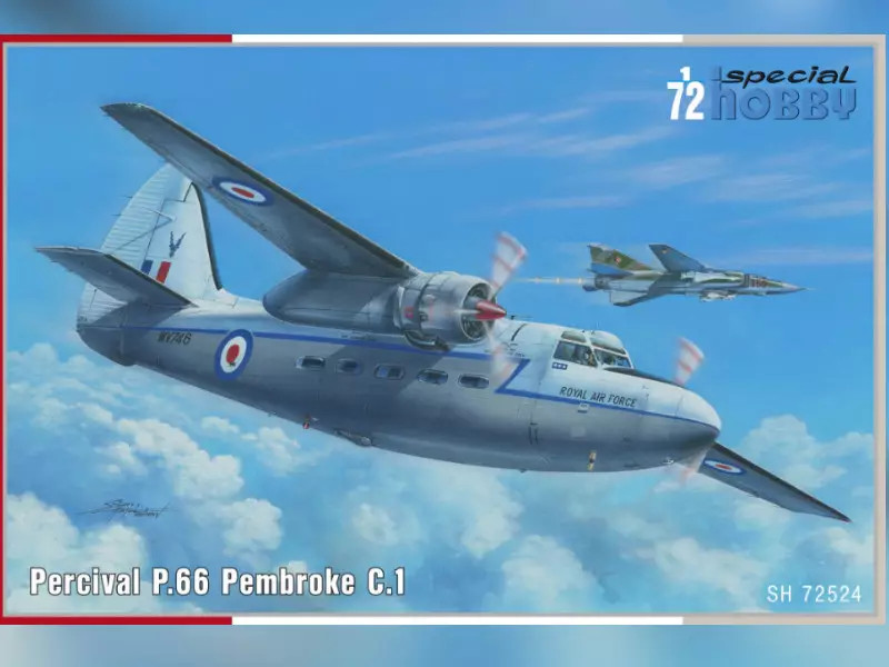 Maquette Percival P.66 Pembroke C.1 Special Hobby 72524 à l'échelle 1/72