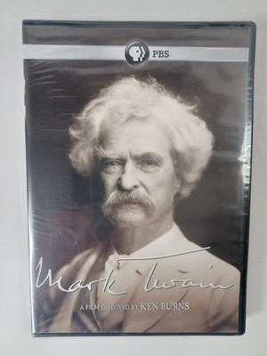 Mark Twain DIRECTED BY KEN BURNS PBS DVD Samuel Clemens Life Story NEW Free Ship