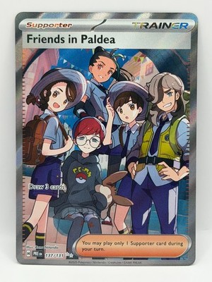 Friends in Paldea 137/131 Prismatic Evolutions NM Ultra Rare Holo Pokemon TCG