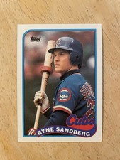 1989 Topps Baseball #360 Ryne Sandberg Chicago Cubs HOF
