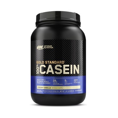 Gold Standard 100% Casein 2 Pound (Pack of 1), Creamy Vanilla 