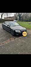 Audi A8 3l 2008 TDI Quattro Saloon Diesel Automatic Black Leather Seats Sat Nav
