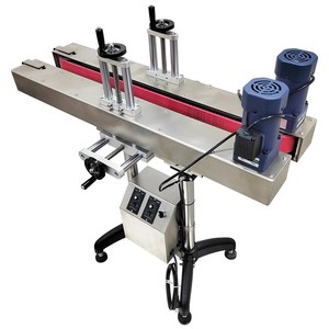 110V0.8-3.9in Bottle Clamp Conveyor Hugger Belt Bottomless Gap Transfer Conveyor