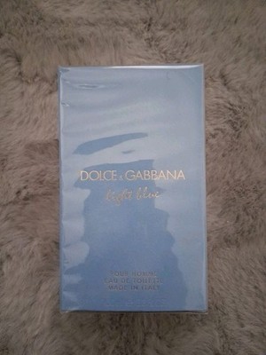 NEW4.2oz Dolce & Gabbana Light Blue for Men Eau de Toilette* Authentic 10 Bottle