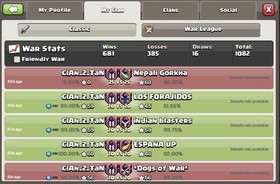 CLAN 27 LVL | GREAT NAME | GREAT WAR LOG | Capital Hall 10 LVL | CHEAP !!!