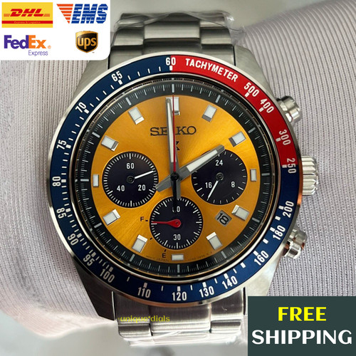 Seiko Prospex SSC947 'Pogue' 41mm Speedtimer Solar Chronograph Watch New in Box