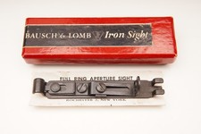 Bausch Lomb Rifle Full Ring Aperture Iron Sight Attachment Peep Bl In Box