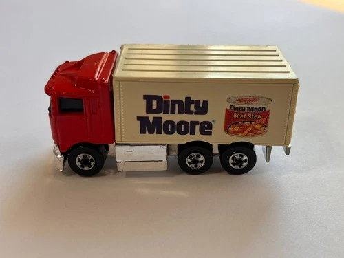Vintage Hot Wheels Dinty Moore Beef Stew Truck Hiway Hauler Malaysia 1991