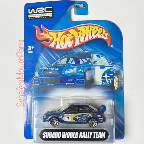 Hot Wheels Racing 2004 WRC FIA World Rally Championship Team Subaru Impreza WRX