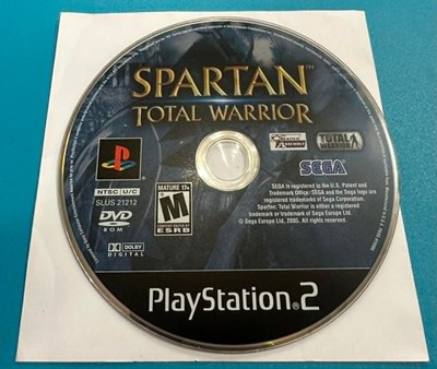 Spartan Total Warrior PlayStation 2 PS2 Disc Only TESTED Working!