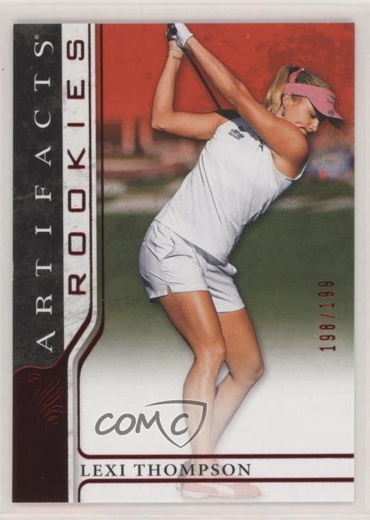 2021 Upper Deck Artifacts Rookies Red 198/199 Lexi Thompson #76 Rookie RC 1qy