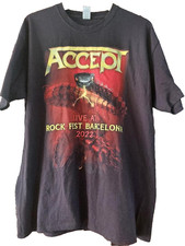 Rarität - Accept Festivalshirt Barcelona 2022