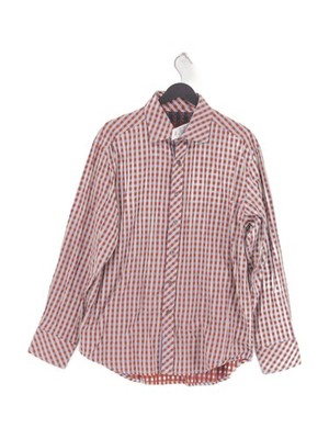 Robert Graham Herren Hemd L Mehrfarbig Kariert 100% Baumwolle Basic