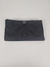 Kate Spade Black Portable Travel Diaper Changing Pad Mat Fold Up Magnetic Close