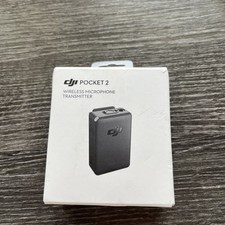 DJI Pocket 2 Bluetooth Wireless Microphone Transmitter Black