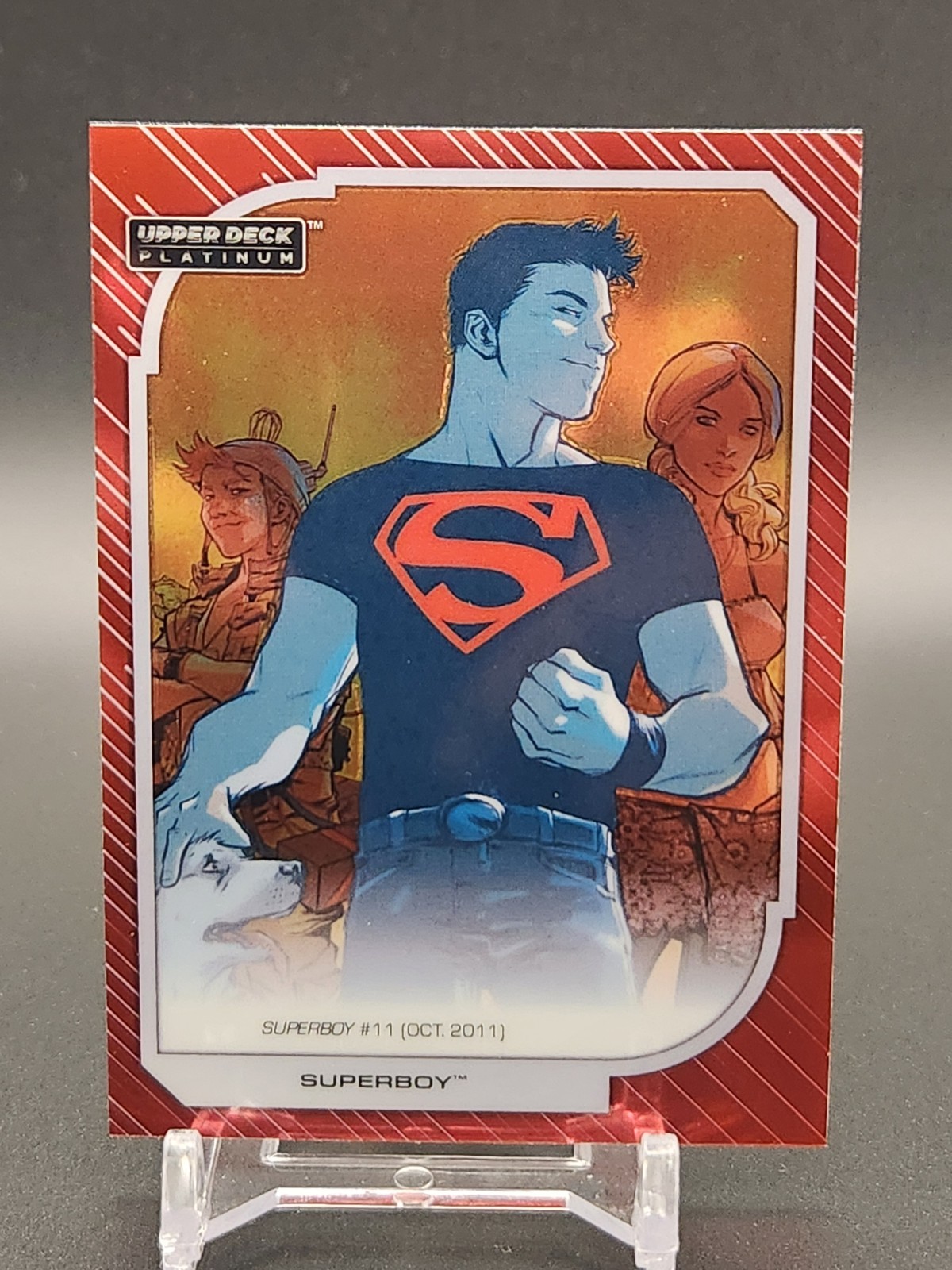 Superboy 2026 Upper Deck UD Platinum DC Red Rainbow #168