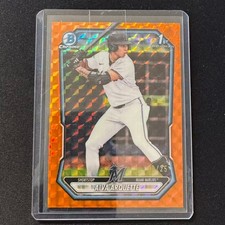 🔌IU 2026 BOWMAN CHROME ORANGE GEO 1ST AIVA ARQUETTE /25