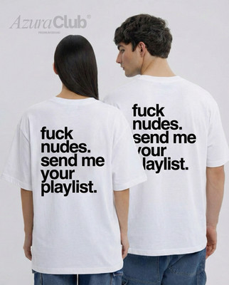 Send Me Your Playlist Streetwear Y2k Unisex T-shirt / Camiseta Unisex