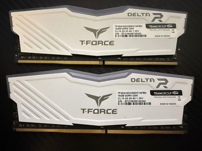 Team Group T-Force Delta R 32GB (2 x 16GB) PC4-25600 (DDR4-3200) Memory