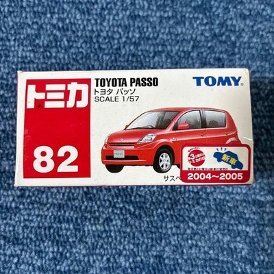 Tomica 82 Toyota Passo outer box damaged