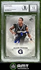 Allen Iverson Signed BAS Auto 10 2013-14 Upper Deck SP Authentic Hoyas #3 8191