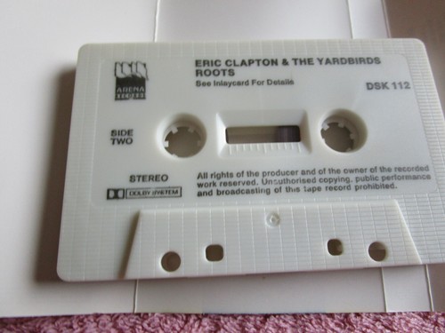 Eric Clapton & The Yardbirds Roots Label: Design DSK 112 Tape Cassette Album - Picture 5 of 5