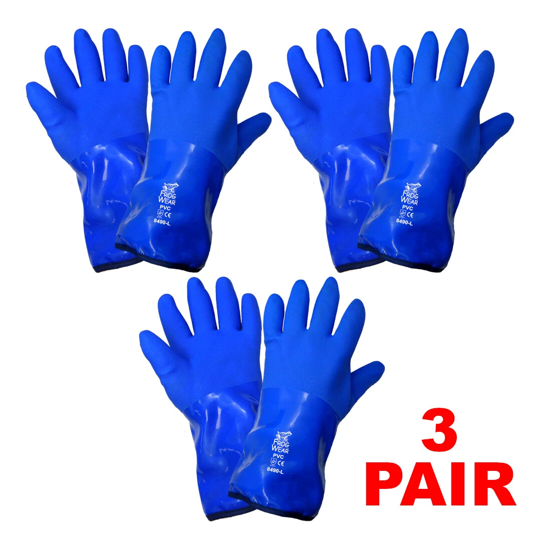 Global Glove 8490 FrogWear Insulated, Waterproof, Flexible PVC Gloves (3 PAIR)
Opens in a new window