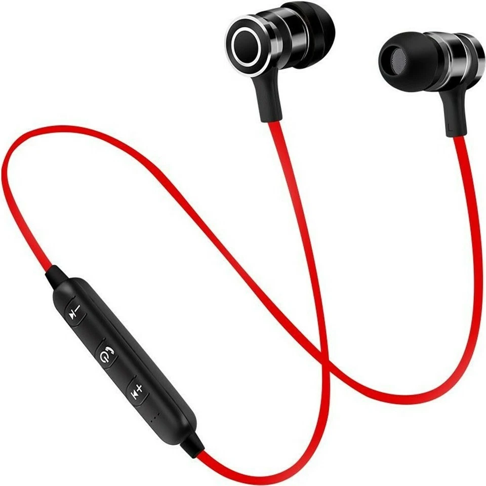 Sports Wireless Earphones Light Bluetooth Headphones Headset Stereo Earbuds - Image 4 of 4