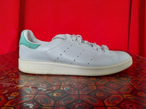 Ladies Adidas Leather Trainers White Stan Smith Boxed Size Uk 5 VGC - Picture 11 of 12