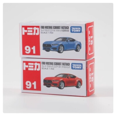 Takara Tomy Tomica 91 Ford Mustang Ecoboost Fastback Toy Car