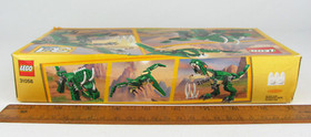 Lego Creator Mighty Dinosaurs #31058 NEW NISP 2017 WORN BOX 3in1 174pc Ages 7-12