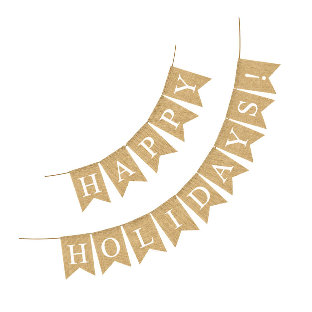 Christmas Hanging Decorations Garland Sign Fireplace Banner Wreath eBay