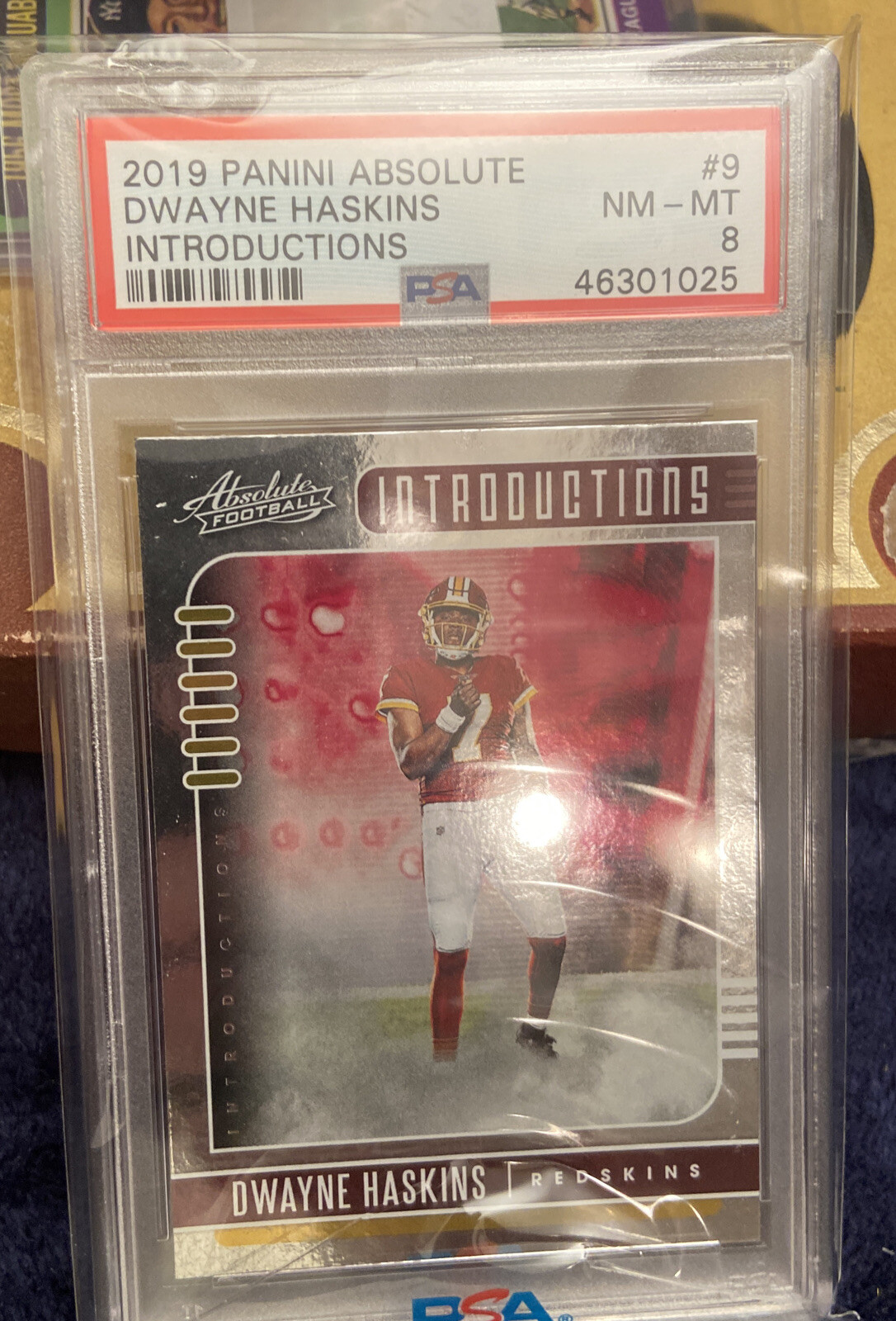 Dwayne Haskins Panini Absolute Introductions #9 Base