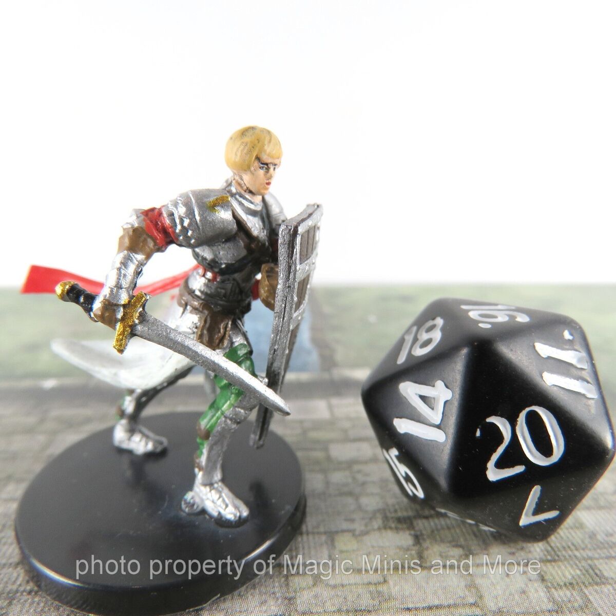 Pathfinder D&D Miniatures Kingmaker VALERIE HUMAN FIGHTER #36