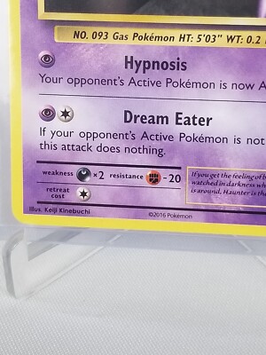 Haunter Hp 70 Psychic #48/108 Pokemon 2016 Card | eBay Haunter Hp 70 Psychic #48/108 Pokemon 2016 Card | eBay