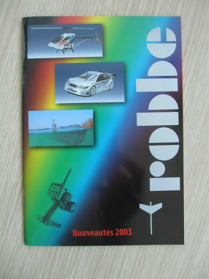 CATALOGUE NOUVEAUTES 2003 ROBBE MODELLSPORT MODELISME 72 pages - Photo 1/1