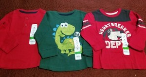 18 month boy long sleeve shirts