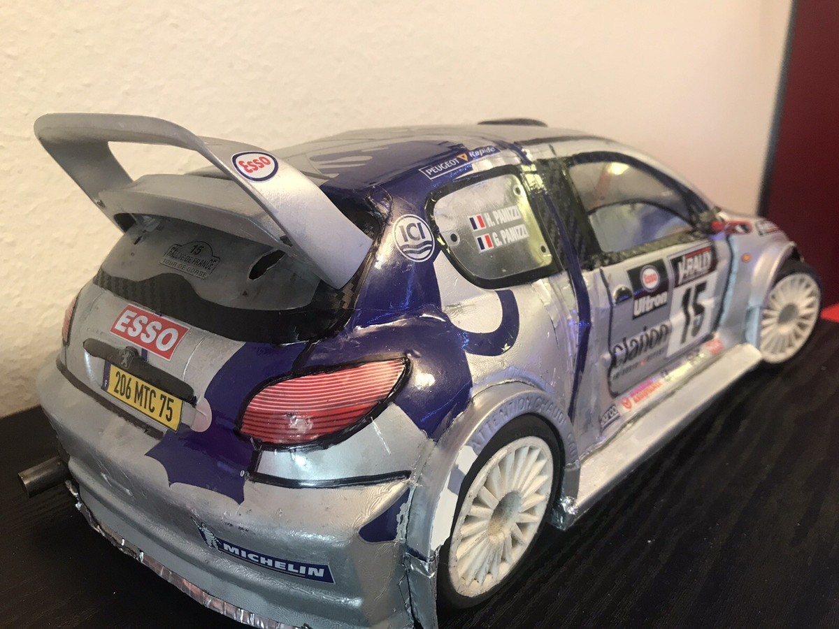 【送料込】プジョー ラジコン PEUGEOT 206 WRC 1/10 タミヤ RCカー QD プジョー 206 WRC ラジコン 1/10 - メルカリ