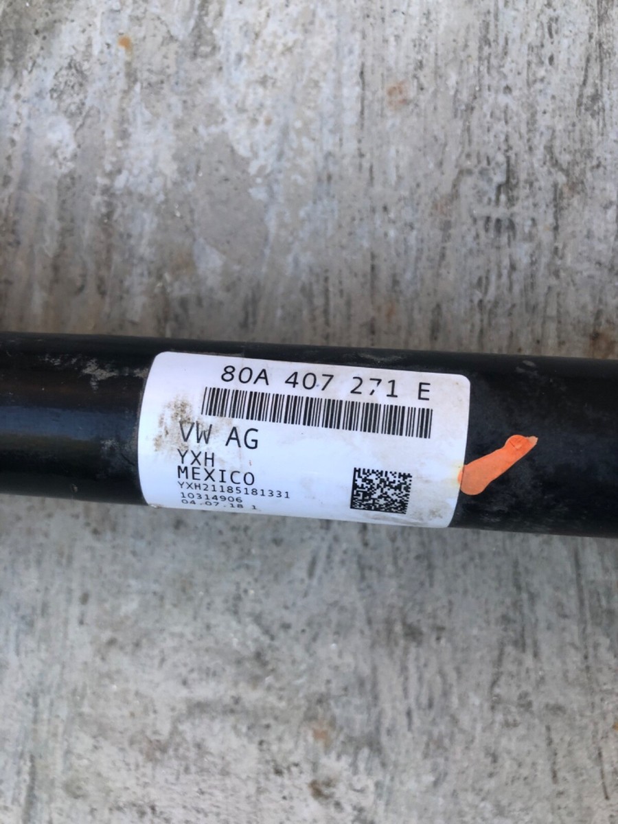 2018-2024 Audi Q5 Front Right Axle Shaft Halfshaft | 80A407271E